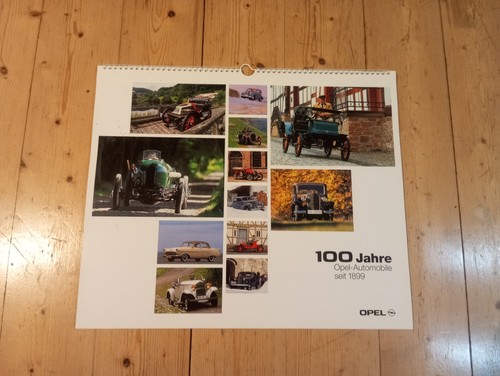 Opel kalender 100jahre - ,