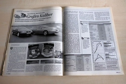 Mot 1995 opel calibra 5 - mot, 11/1995