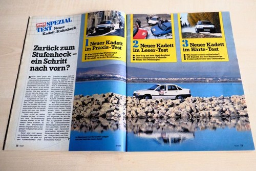 Mot 1986 opel kadett 6 - opel,