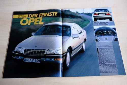Mot 1987 opel senator - opel, b