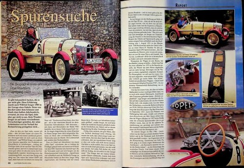 Oldtimer praxis 1786 opel - praxis, 1786)