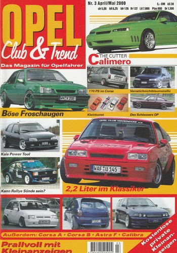 Opel club trend - opel, 03/2000