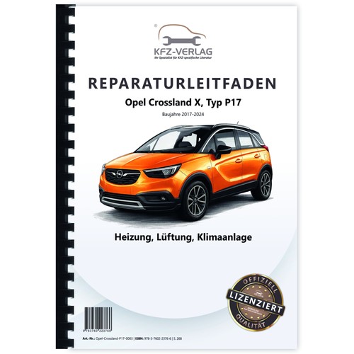 Opel crossland typ p17 - crossland,