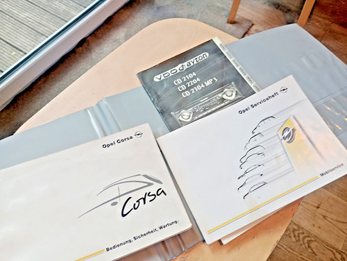Opel corsa betriebsanleitung - opel,