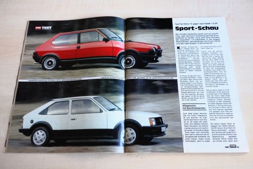Mot 1982 opel kadett - kadett, 1.6
