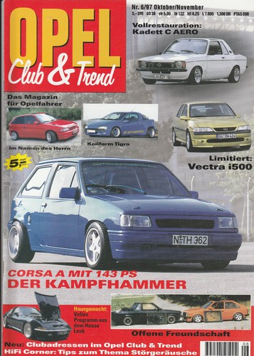 Opel club trend 1997 - &,