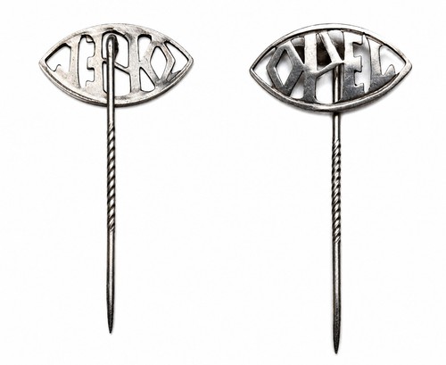 Vintage opel stick pin - vintage, silver