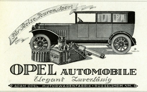Opel automobile reklame - opel,