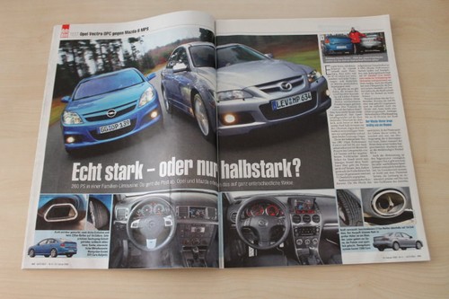 Auto bild 2006 - opel, vectra