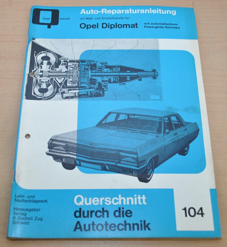Opel diplomat liter - opel, 4,6