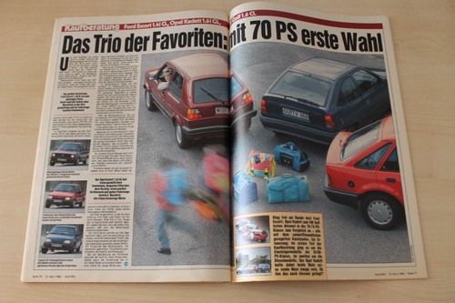 Auto bild 1989 opel - bild, kadett