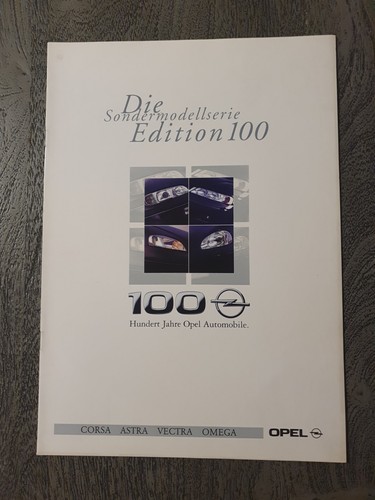 Prospekt die sondermodellserie - prospekt,