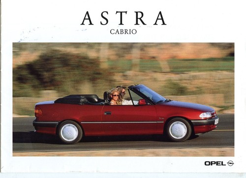 Autoprospekt opel astra - opel,