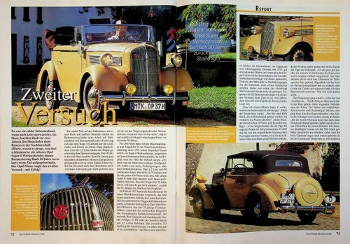 Oldtimer praxis 2020 - praxis, opel