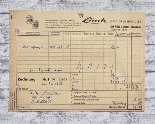 1955 linck automobile - 1955,